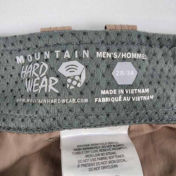 5 for $25: Mountain Hardwear Mesa Convertible II Cargo Hiking Pant Sz 28x34 - Picture 4 of 12